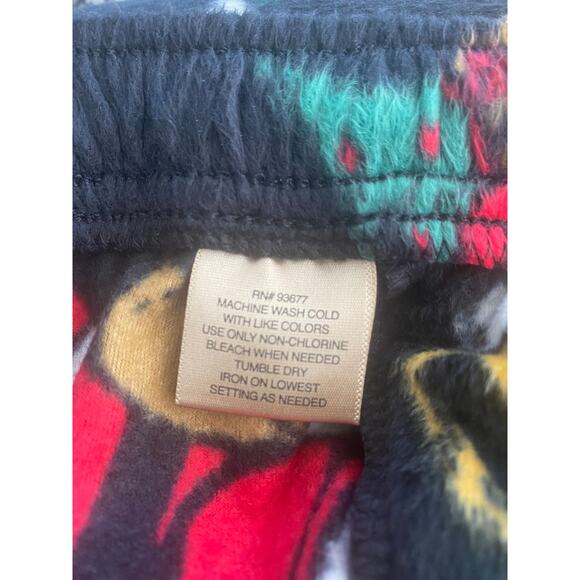 The Foundry Men's Size 3XL Pajama Pants Fleece Santa Claus Beer Mug Warm - Picture 4 of 5